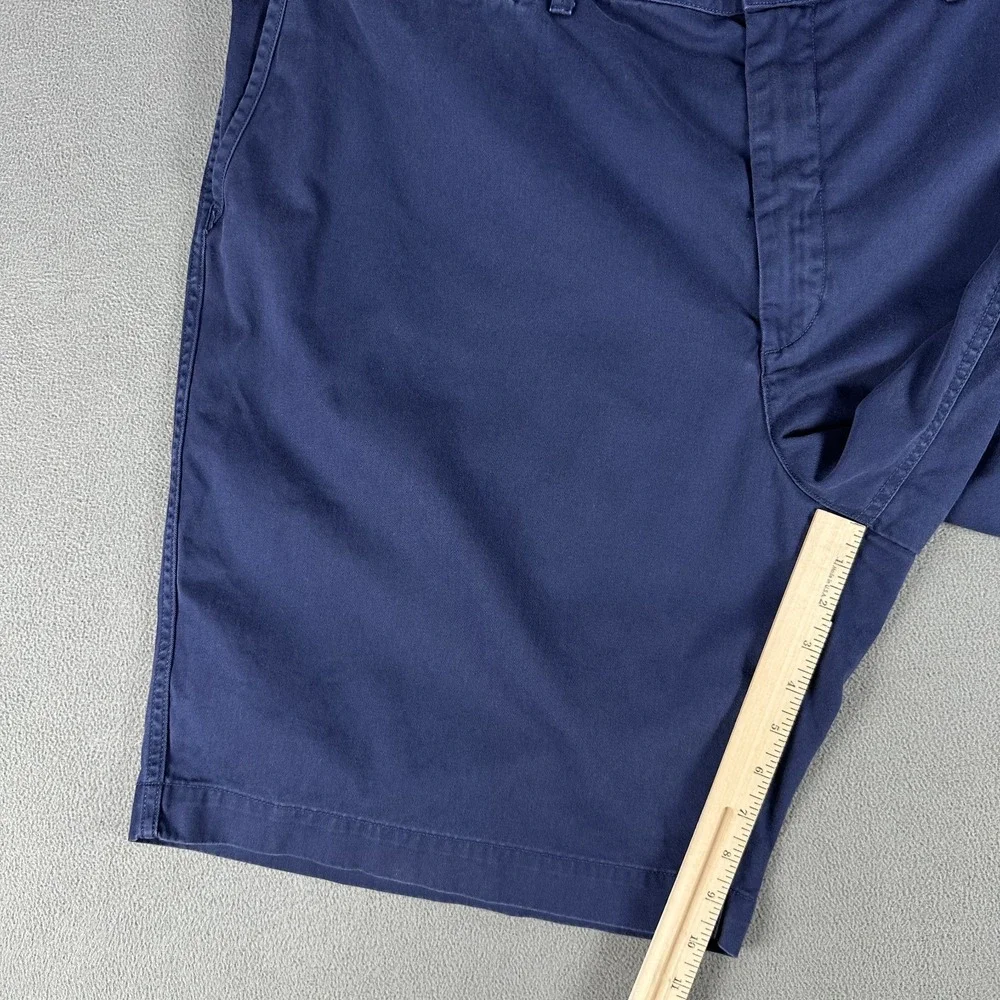 Polo Ralph Lauren Shorts Mens 48B Big Navy Blue Classic Fit Pony Logo Prep Chino